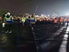 武漢蔡甸區火神山醫院防滲膜施工